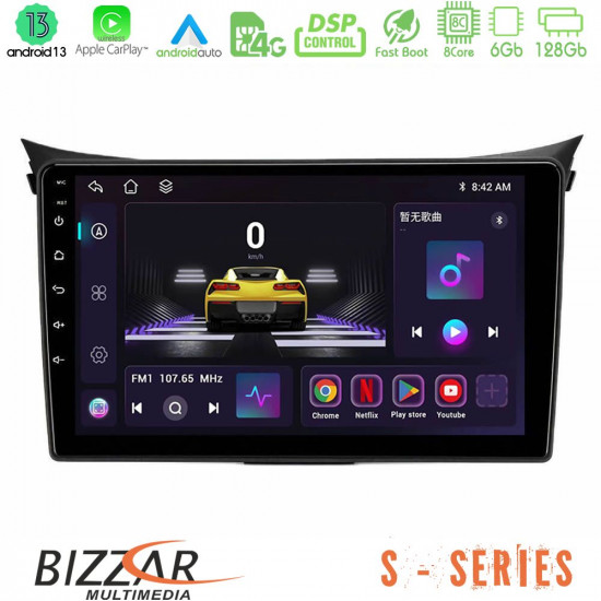 Bizzar S Series Hyundai i30 2012-2017 8Core Android13 6+128GB Navigation Multimedia Tablet 9 Bizzar S Series Hyundai i30 2012-2017 8Core Android13 6+128GB Navigation Multimedia Tablet 9
