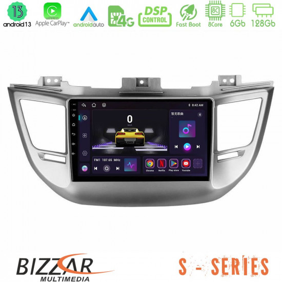 Bizzar S Series Hyundai Tucson 2015-2018 8Core Android13 6+128GB Navigation Multimedia Tablet 9 Bizzar S Series Hyundai Tucson 2015-2018 8Core Android13 6+128GB Navigation Multimedia Tablet 9