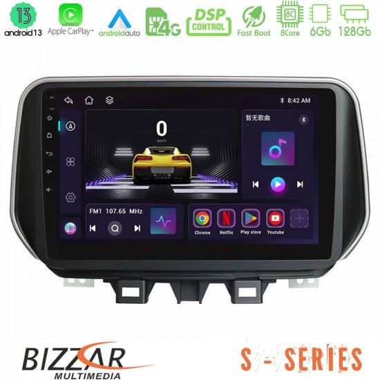 Bizzar S Series Hyundai Tucson 2019-gt; 8Core Android13 6+128GB Navigation Multimedia Tablet 9 Bizzar S Series Hyundai Tucson 2019-gt; 8Core Android13 6+128GB Navigation Multimedia Tablet 9