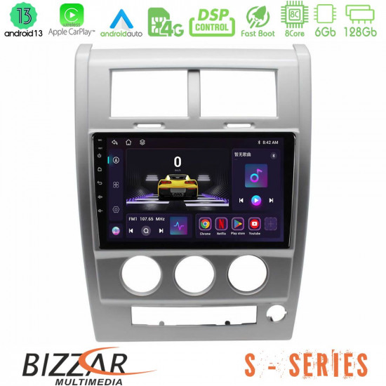 Bizzar S Series Jeep Cherokee (KK) 2008-2012 8Core Android13 6+128GB Navigation Multimedia Tablet 10 Bizzar S Series Jeep Cherokee (KK) 2008-2012 8Core Android13 6+128GB Navigation Multimedia Tablet 10
