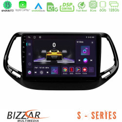 Bizzar S Series Jeep Compass 2017-gt; 8core Android13 6+128GB Navigation Multimedia Tablet 10 Bizzar S Series Jeep Compass 2017-gt; 8core Android13 6+128GB Navigation Multimedia Tablet 10