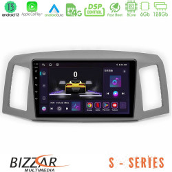 Bizzar S Series Jeep Grand Cherokee 2005-2007 8core Android13 6+128GB Navigation Multimedia Tablet 10 Bizzar S Series Jeep Grand Cherokee 2005-2007 8core Android13 6+128GB Navigation Multimedia Tablet 10