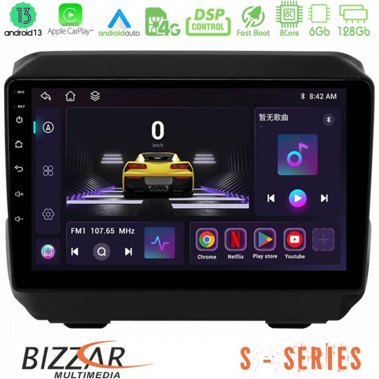 Bizzar S Series Jeep Wrangler 2018-gt; 8Core Android13 6+128GB Navigation Multimedia Tablet 9 Bizzar S Series Jeep Wrangler 2018-gt; 8Core Android13 6+128GB Navigation Multimedia Tablet 9