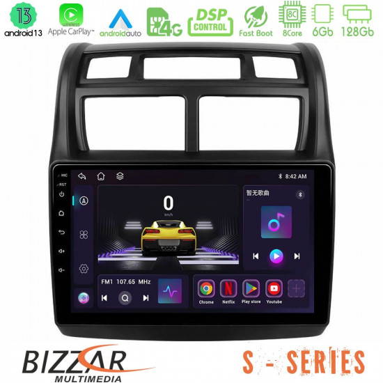 Bizzar S Series Kia Sportage 2008-2011 8core Android13 6+128GB Navigation Multimedia Tablet 9 Bizzar S Series Kia Sportage 2008-2011 8core Android13 6+128GB Navigation Multimedia Tablet 9