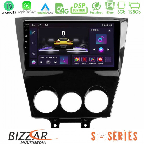 Bizzar S Series Mazda RX8 2008-2012 8Core Android13 6+128GB Navigation Multimedia Tablet 9 Bizzar S Series Mazda RX8 2008-2012 8Core Android13 6+128GB Navigation Multimedia Tablet 9