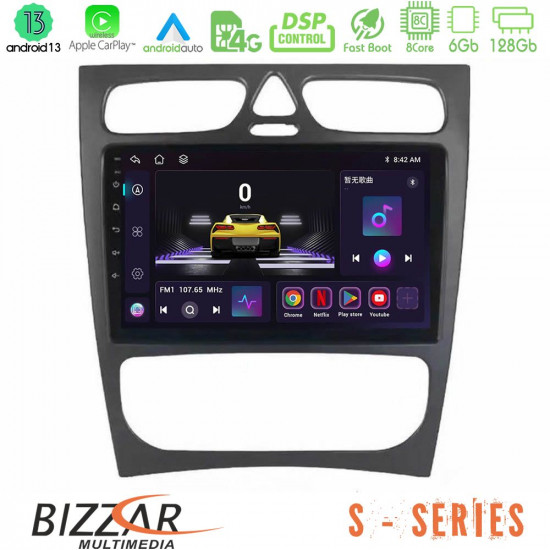 Bizzar S Series Mercedes C Class (W203) 8core Android13 6+128GB Navigation Multimedia Tablet 9 Bizzar S Series Mercedes C Class (W203) 8core Android13 6+128GB Navigation Multimedia Tablet 9