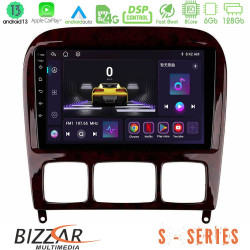 Bizzar S Series Mercedes S Class 1999-2004 (W220) 8core Android13 6+128GB Navigation Multimedia Tablet 9 Bizzar S Series Mercedes S Class 1999-2004 (W220) 8core Android13 6+128GB Navigation Multimedia Tablet 9