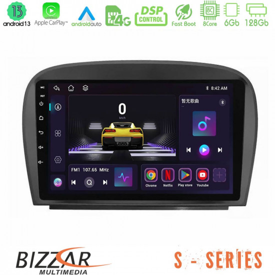 Bizzar S Series Mercedes SL Class 2005-2011 8Core Android13 6+128GB Navigation Multimedia Tablet 9 Bizzar S Series Mercedes SL Class 2005-2011 8Core Android13 6+128GB Navigation Multimedia Tablet 9