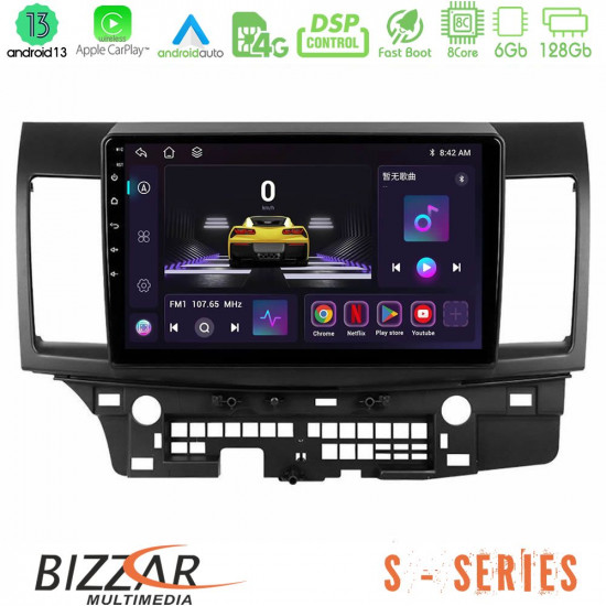 Bizzar S Series Mitsubishi Lancer 2008 – 2015 8core Android13 6+128GB Navigation Multimedia Tablet 10 Bizzar S Series Mitsubishi Lancer 2008 – 2015 8core Android13 6+128GB Navigation Multimedia Tablet 10