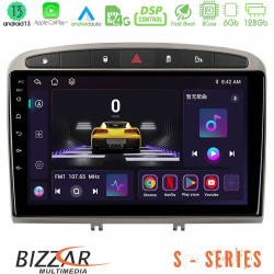 Bizzar S Series Peugeot 308/RCZ 8core Android13 6+128GB Navigation Multimedia Tablet 9 (Ασημί Χρώμα) Bizzar S Series Peugeot 308/RCZ 8core Android13 6+128GB Navigation Multimedia Tablet 9 (Ασημί Χρώμα)