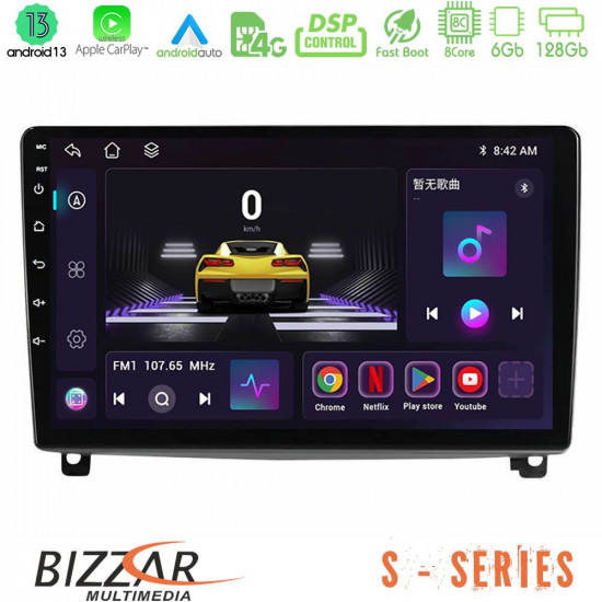 Bizzar S Series Peugeot 407 8core Android13 6+128GB Navigation Multimedia Tablet 9 Bizzar S Series Peugeot 407 8core Android13 6+128GB Navigation Multimedia Tablet 9