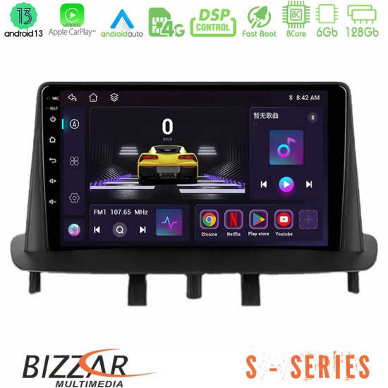 Bizzar S Series Renault Megane 3 2009-2013 8Core Android13 6+128GB Navigation Multimedia Tablet 9 Bizzar S Series Renault Megane 3 2009-2013 8Core Android13 6+128GB Navigation Multimedia Tablet 9