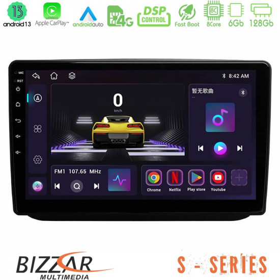 Bizzar S Series Skoda Fabia 2007-2014 8core Android13 6+128GB Navigation Multimedia Tablet 10 Bizzar S Series Skoda Fabia 2007-2014 8core Android13 6+128GB Navigation Multimedia Tablet 10