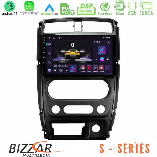 Bizzar S Series Suzuki Jimny 2007-2017 8core Android13 6+128GB Navigation Multimedia Tablet 9 Bizzar S Series Suzuki Jimny 2007-2017 8core Android13 6+128GB Navigation Multimedia Tablet 9