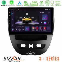 Bizzar S Series Toyota Aygo/Citroen C1/Peugeot 107 8core Android13 6+128GB Navigation Multimedia Tablet 10 Bizzar S Series Toyota Aygo/Citroen C1/Peugeot 107 8core Android13 6+128GB Navigation Multimedia Tablet 10