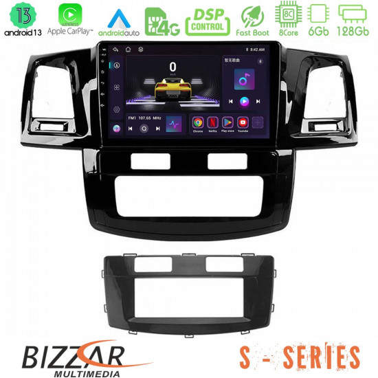 Bizzar S Series Toyota Hilux 2007-2011 8core Android13 6+128GB Navigation Multimedia Tablet 9 Bizzar S Series Toyota Hilux 2007-2011 8core Android13 6+128GB Navigation Multimedia Tablet 9