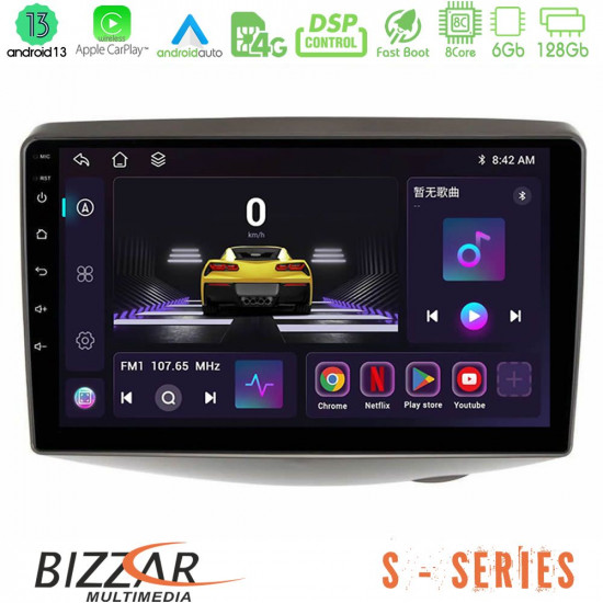 Bizzar S Series Toyota Yaris 1999 - 2006 8core Android13 6+128GB Navigation Multimedia Tablet 9 Bizzar S Series Toyota Yaris 1999 - 2006 8core Android13 6+128GB Navigation Multimedia Tablet 9