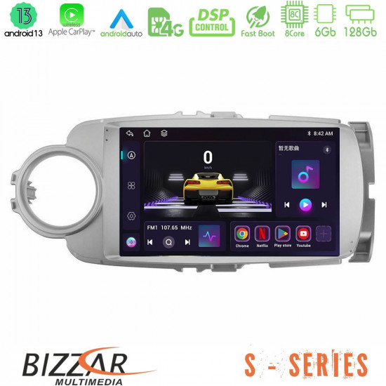 Bizzar S Series Toyota Yaris 8core Android13 6+128GB Navigation Multimedia Tablet 9 Bizzar S Series Toyota Yaris 8core Android13 6+128GB Navigation Multimedia Tablet 9