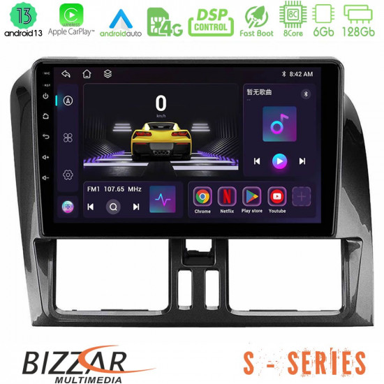 Bizzar S Series Volvo XC60 2009-2012 8core Android13 6+128GB Navigation Multimedia Tablet 9 Bizzar S Series Volvo XC60 2009-2012 8core Android13 6+128GB Navigation Multimedia Tablet 9