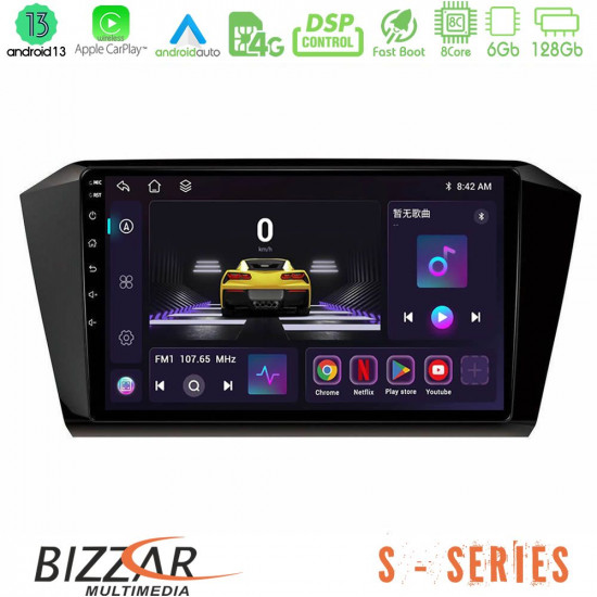Bizzar S Series VW Passat 8core Android13 6+128GB Navigation Multimedia Tablet 10 Bizzar S Series VW Passat 8core Android13 6+128GB Navigation Multimedia Tablet 10