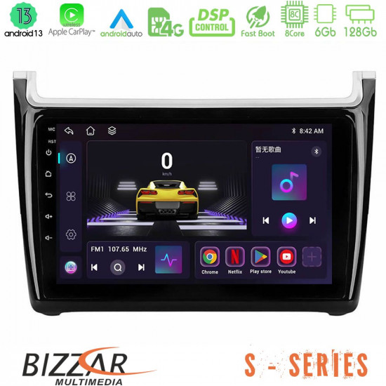 Bizzar S Series Vw Polo 8core Android13 6+128GB Navigation Multimedia Tablet 9 Bizzar S Series Vw Polo 8core Android13 6+128GB Navigation Multimedia Tablet 9