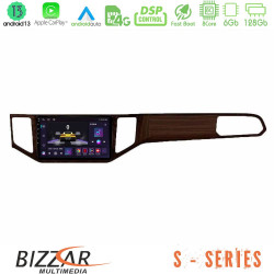 Bizzar S Series VW Sportsvan 2014-2020 8core Android13 6+128GB Navigation Multimedia Tablet 9 (Ξύλινη απόχρωση) Bizzar S Series VW Sportsvan 2014-2020 8core Android13 6+128GB Navigation Multimedia Tablet 9 (Ξύλινη απόχρωση)
