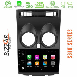 Bizzar S310 Nissan Qashqai J10 Car Pad 9 Android 10 Multimedia Station Bizzar S310 Nissan Qashqai J10 Car Pad 9 Android 10 Multimedia Station