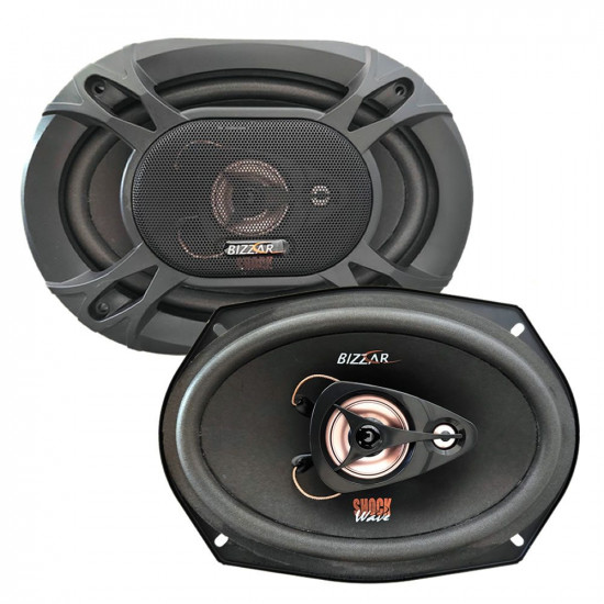 Bizzar ShockWave Series Ομοαξονικά ηχεία Oval (6x9) S693 Bizzar ShockWave Series Ομοαξονικά ηχεία Oval (6x9) S693