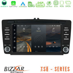 Bizzar Skoda Octavia 5 8core Android14 4+64GB Navigation Multimedia Deckless 8 με Carplay/AndroidAuto (OEM Style) Bizzar Skoda Octavia 5 8core Android14 4+64GB Navigation Multimedia Deckless 8 με Carplay/AndroidAuto (OEM Style)