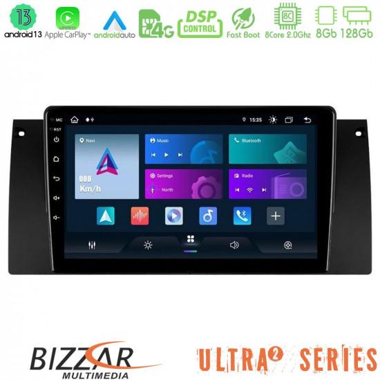 Bizzar Ultra Series BMW 5 Series (E39) / X5 (E53) 8core Android13 8+128GB Navigation Multimedia Tablet 9 Bizzar Ultra Series BMW 5 Series (E39) / X5 (E53) 8core Android13 8+128GB Navigation Multimedia Tablet 9
