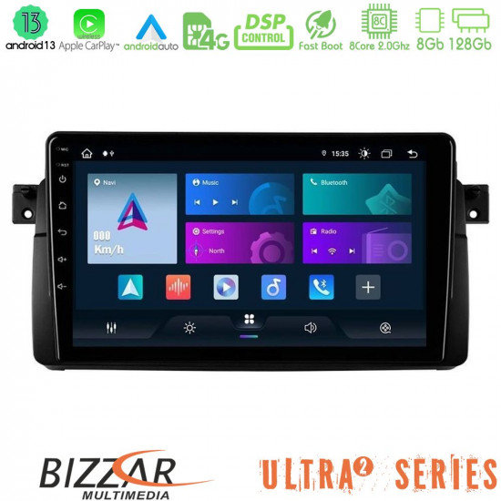 Bizzar Ultra Series BMW E46 8core Android13 8+128GB Navigation Multimedia 9 Bizzar Ultra Series BMW E46 8core Android13 8+128GB Navigation Multimedia 9