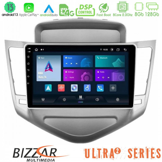 Bizzar Ultra Series Chevrolet Cruze 2009-2012 8core Android13 8+128GB Navigation Multimedia Tablet 9 Bizzar Ultra Series Chevrolet Cruze 2009-2012 8core Android13 8+128GB Navigation Multimedia Tablet 9