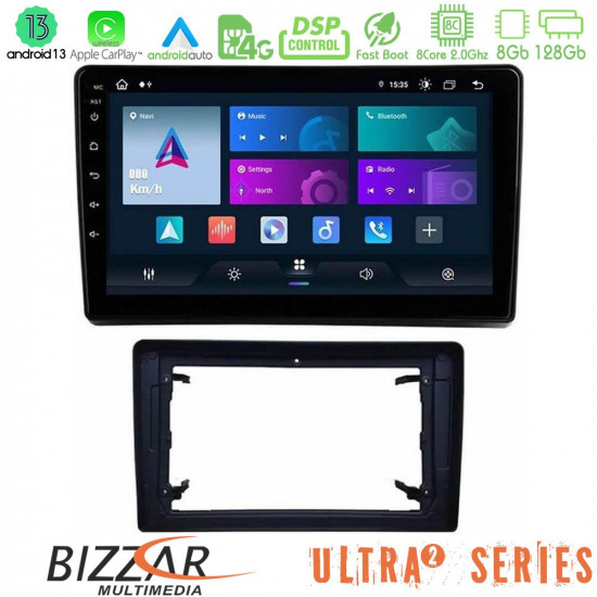 Bizzar Ultra Series Chrysler / Dodge / Jeep 8core Android13 8+128GB Navigation Multimedia Tablet 10 Bizzar Ultra Series Chrysler / Dodge / Jeep 8core Android13 8+128GB Navigation Multimedia Tablet 10