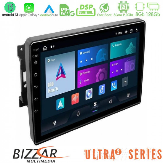 Bizzar ULTRA Series Chrysler / Dodge / Jeep 8core Android13 8+128GB Navigation Multimedia Tablet 10 Bizzar ULTRA Series Chrysler / Dodge / Jeep 8core Android13 8+128GB Navigation Multimedia Tablet 10