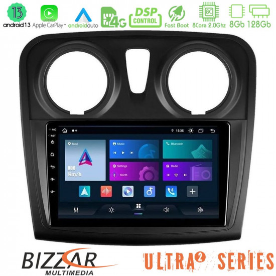 Bizzar Ultra Series Dacia Dokker 2014-2021 8core Android13 8+128GB Navigation Multimedia Tablet 9 Bizzar Ultra Series Dacia Dokker 2014-2021 8core Android13 8+128GB Navigation Multimedia Tablet 9