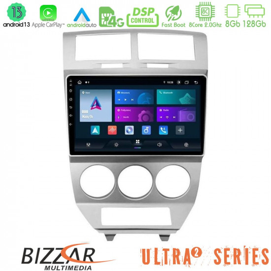 Bizzar Ultra Series Dodge Caliber 2006-2011 8core Android13 8+128GB Navigation Multimedia Tablet 10 Bizzar Ultra Series Dodge Caliber 2006-2011 8core Android13 8+128GB Navigation Multimedia Tablet 10