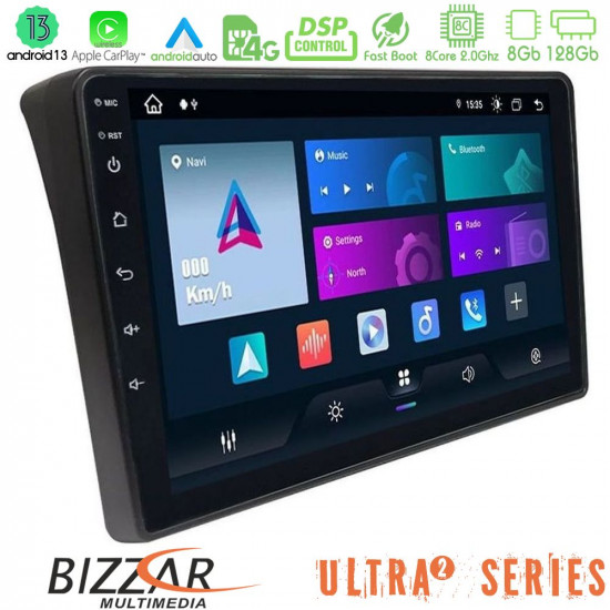 Bizzar Ultra Series Fiat Ducato/Citroen Jumper/Peugeot Boxer 8core Android13 8+128GB Navigation Multimedia Tablet 9 Bizzar Ultra Series Fiat Ducato/Citroen Jumper/Peugeot Boxer 8core Android13 8+128GB Navigation Multimedia Tablet 9