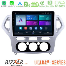 Bizzar Ultra Series Ford Mondeo 2007-2010 Manual A/C 8core Android13 8+128GB Navigation Multimedia Tablet 10 Bizzar Ultra Series Ford Mondeo 2007-2010 Manual A/C 8core Android13 8+128GB Navigation Multimedia Tablet 10