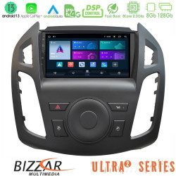 Bizzar Ultra Series Ford Transit Connect 8core Android13 8+128GB Navigation Multimedia Tablet 9