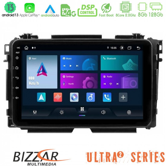 Bizzar Ultra Series Honda HR-V 8core Android13 8+128GB Navigation Multimedia Tablet 9 Bizzar Ultra Series Honda HR-V 8core Android13 8+128GB Navigation Multimedia Tablet 9