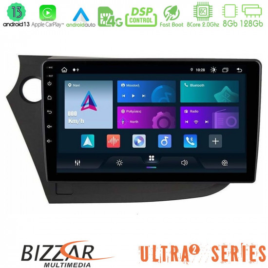 Bizzar ULTRA Series Honda Insight 2009-2015 8core Android13 8+128GB Navigation Multimedia Tablet 9 Bizzar ULTRA Series Honda Insight 2009-2015 8core Android13 8+128GB Navigation Multimedia Tablet 9