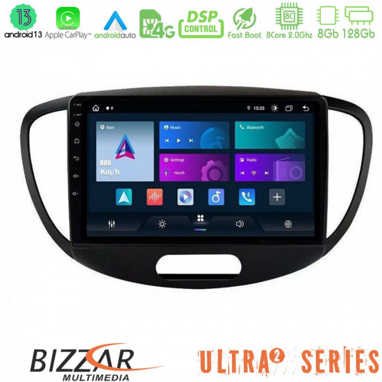 Bizzar Ultra Series Hyundai i10 2008-2014 8core Android13 8+128GB Navigation Multimedia Tablet 9 Bizzar Ultra Series Hyundai i10 2008-2014 8core Android13 8+128GB Navigation Multimedia Tablet 9