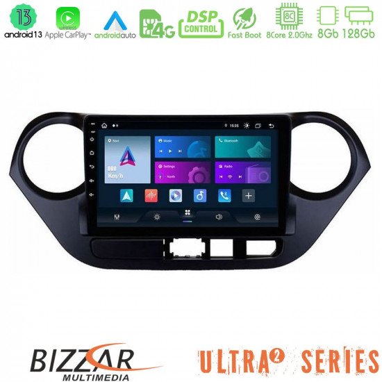 Bizzar Ultra Series Hyundai i10 2014-2020 8core Android13 8+128GB Navigation Multimedia Tablet 9 Bizzar Ultra Series Hyundai i10 2014-2020 8core Android13 8+128GB Navigation Multimedia Tablet 9