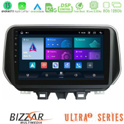 Bizzar Ultra Series Hyundai Tucson 2019-gt; 8Core Android13 8+128GB Navigation Multimedia Tablet 9