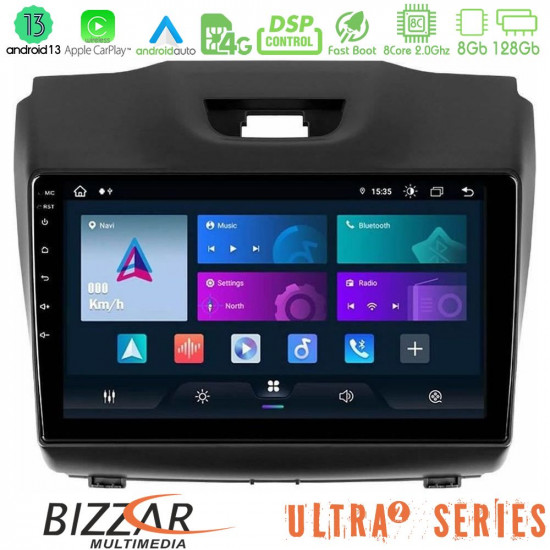 Bizzar Ultra Series Isuzu D-MAX 2012-2019 8core Android13 8+128GB Navigation Multimedia Tablet 9 Bizzar Ultra Series Isuzu D-MAX 2012-2019 8core Android13 8+128GB Navigation Multimedia Tablet 9