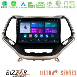 Bizzar Ultra Series Jeep Cherokee 2014-2019 8core Android13 8+128GB Navigation Multimedia Tablet 9 Bizzar Ultra Series Jeep Cherokee 2014-2019 8core Android13 8+128GB Navigation Multimedia Tablet 9