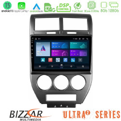 Bizzar Ultra Series Jeep Compass/Patriot 2007-2009 8core Android13 8+128GB Navigation Multimedia Tablet 10 Bizzar Ultra Series Jeep Compass/Patriot 2007-2009 8core Android13 8+128GB Navigation Multimedia Tablet 10