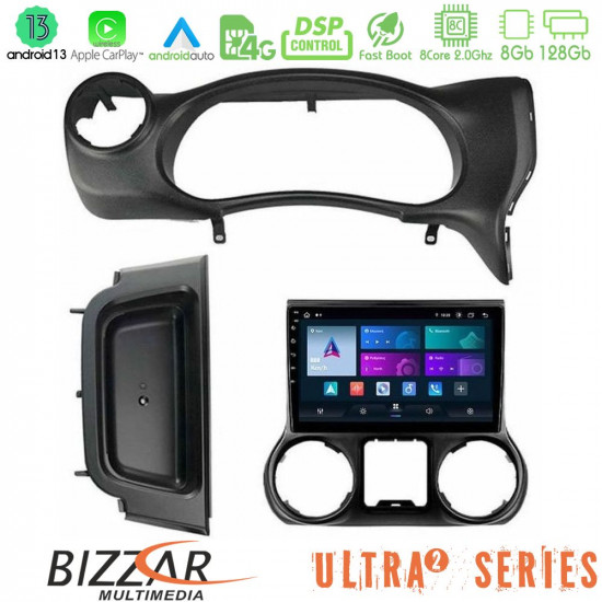 Bizzar ULTRA Series Jeep Wrangler 2014-2017 8Core Android13 8+128GB Navigation Multimedia Tablet 10 Bizzar ULTRA Series Jeep Wrangler 2014-2017 8Core Android13 8+128GB Navigation Multimedia Tablet 10
