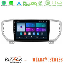 Bizzar Ultra Series Kia Sportage 2018-2021 8Core Android13 8+128GB Navigation Multimedia Tablet 9
