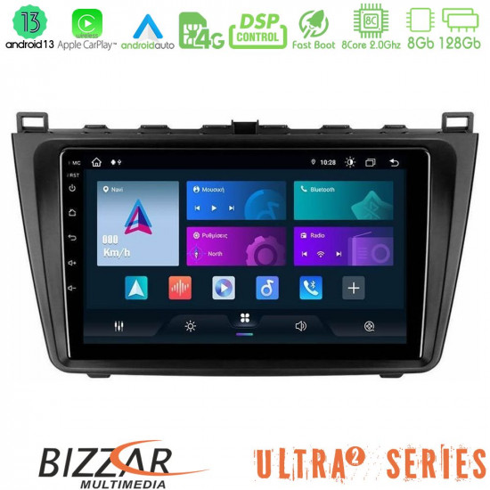 Bizzar ULTRA Series Mazda 6 2008-2012 8core Android13 8+128GB Navigation Multimedia Tablet 9 Bizzar ULTRA Series Mazda 6 2008-2012 8core Android13 8+128GB Navigation Multimedia Tablet 9